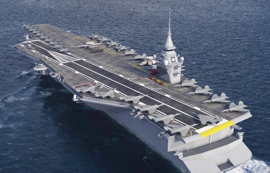 Macron approves implementation phase of France’s next-generation aircraft carrier programme