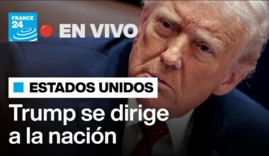 🔴 En vivo | Siga el 'discurso a la nación' del presidente Donald Trump
