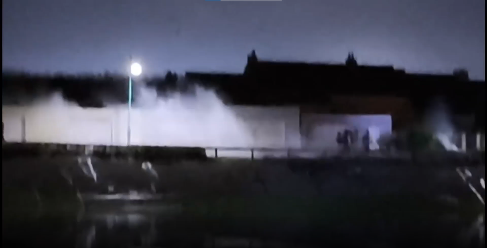 Migrant clashes with police in France