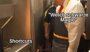 Wenn meine Kollegen das erste Mal Strg+C nutzen