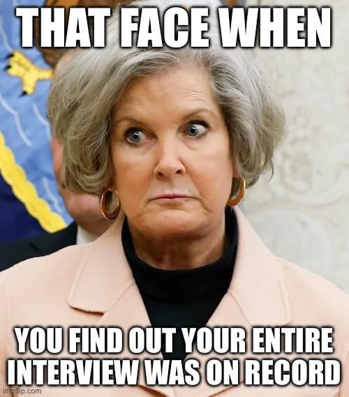 Remember to confirm whether or not you’re on record when being interviewed