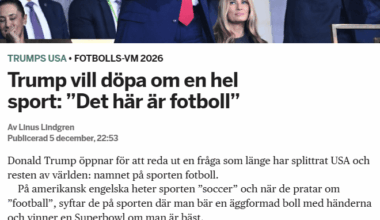 Kan detta vara det första logiska den orangea pajasen sagt