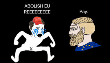 stop crying and give us your money you fat ass amerimutt cockroach