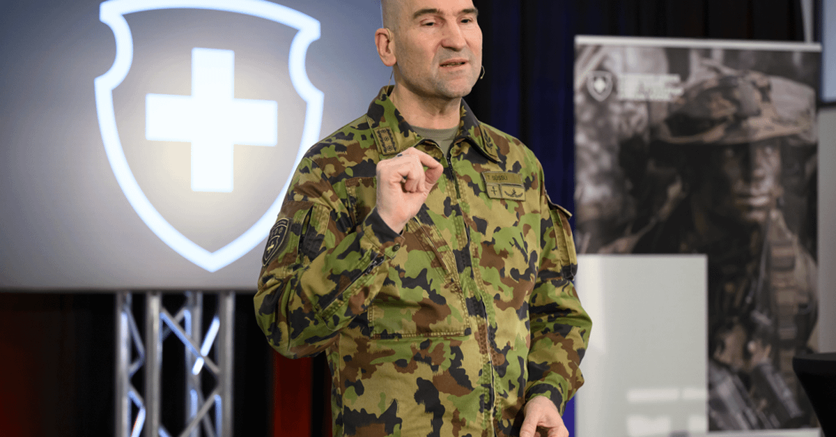 Army Chief Süssli: "Neutrality does not automatically protect us"