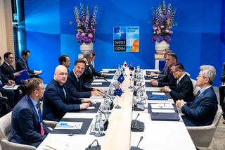 NATO Secretary General Mark Rutte met with representatives of the IP4 in The Hague in June 2025.