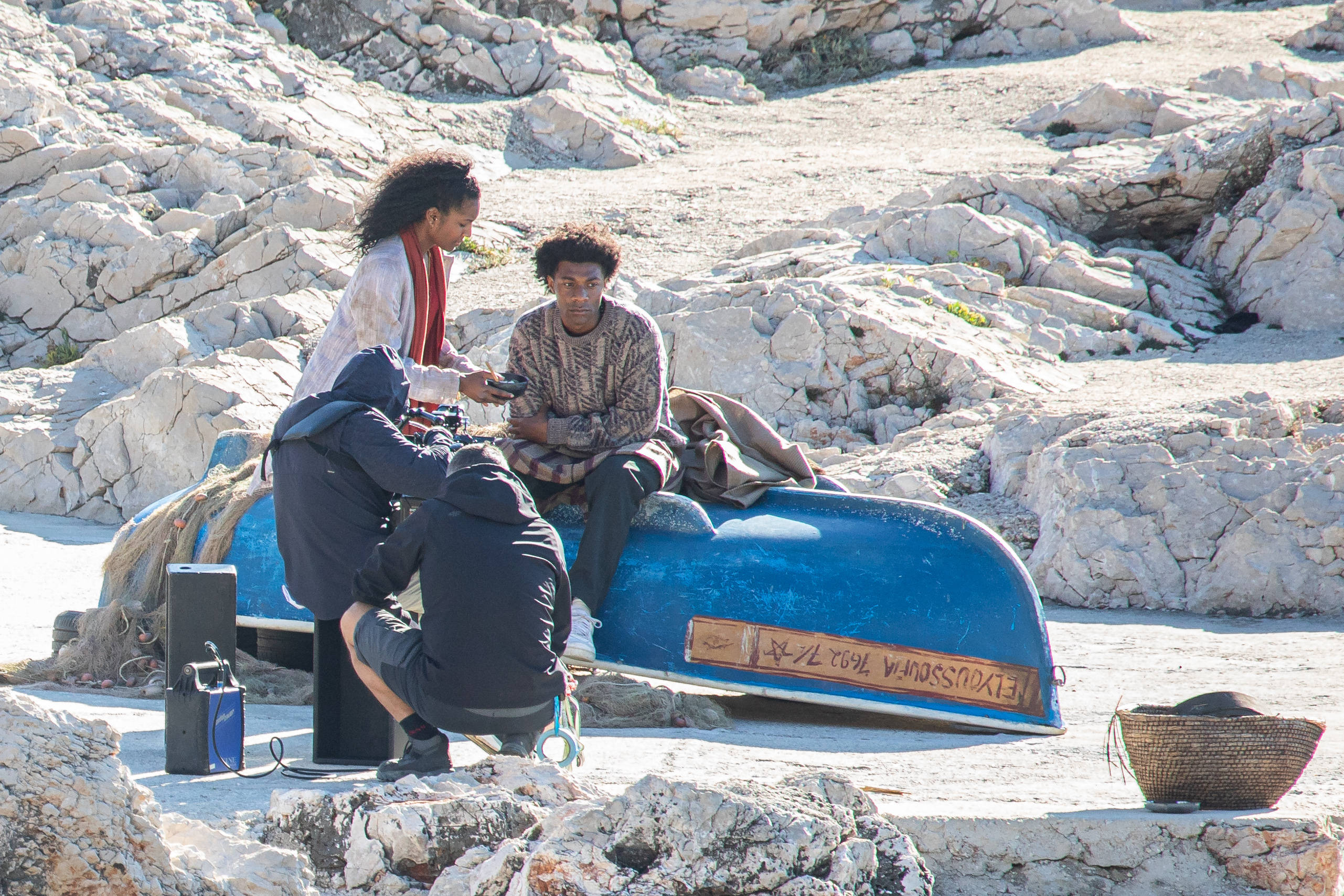 New Bts Photos Filming Croatia Outer Banks S5 (1)