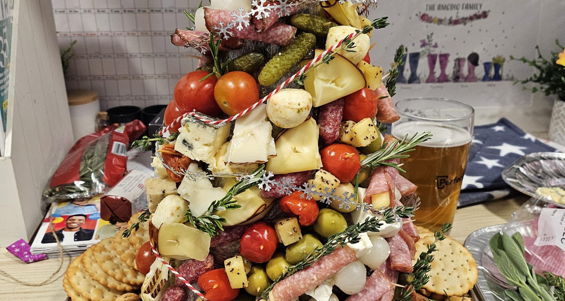 About to present my family with my charcutertree