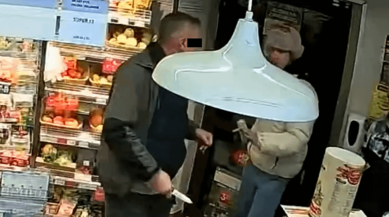 Pijany mężczyzna z nożem zaatakował Białorusina w Gdańsku. Później przypadkowo wszedł do jego sklepu.