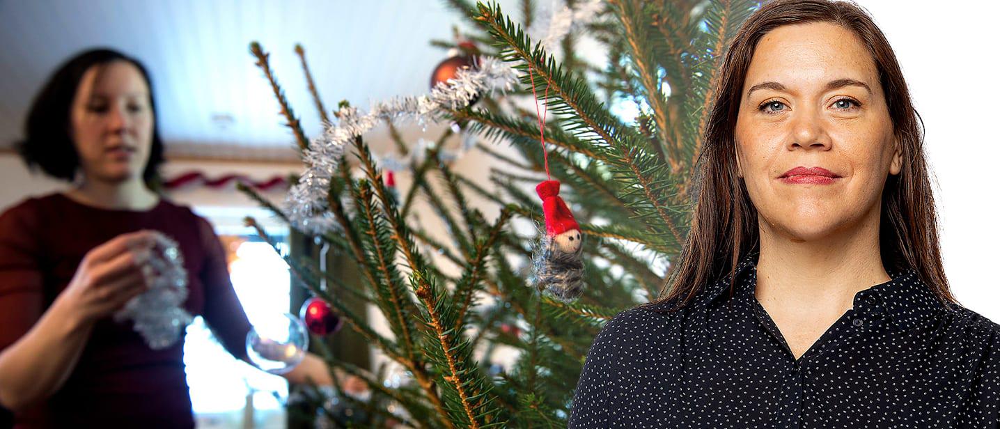 Det här med stressade kvinnor i juletid