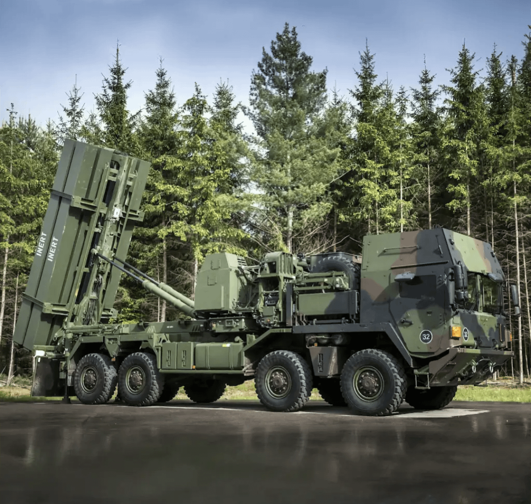 Germany delivers another IRIS-T system this is the 9th IRIS-T system for Ukraine.