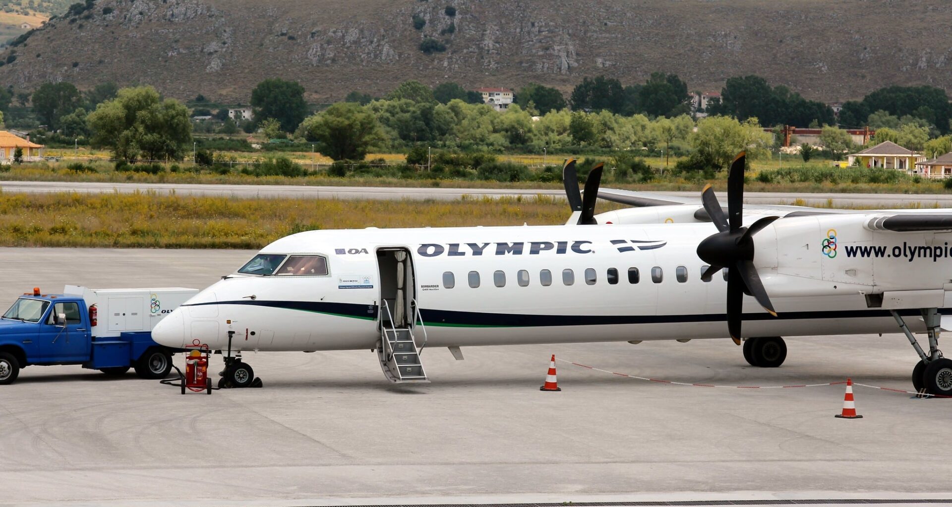 olympic air airplane Greece