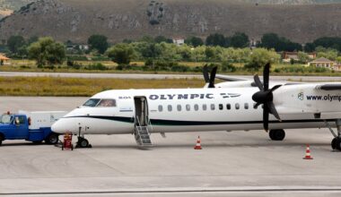 olympic air airplane Greece
