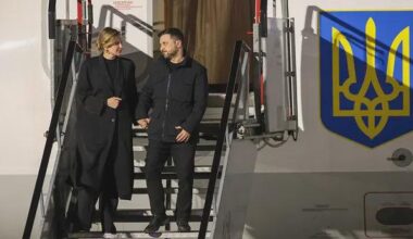 Unidentified drones reported near Zelensky's arrival route in Dublin, Irish media say