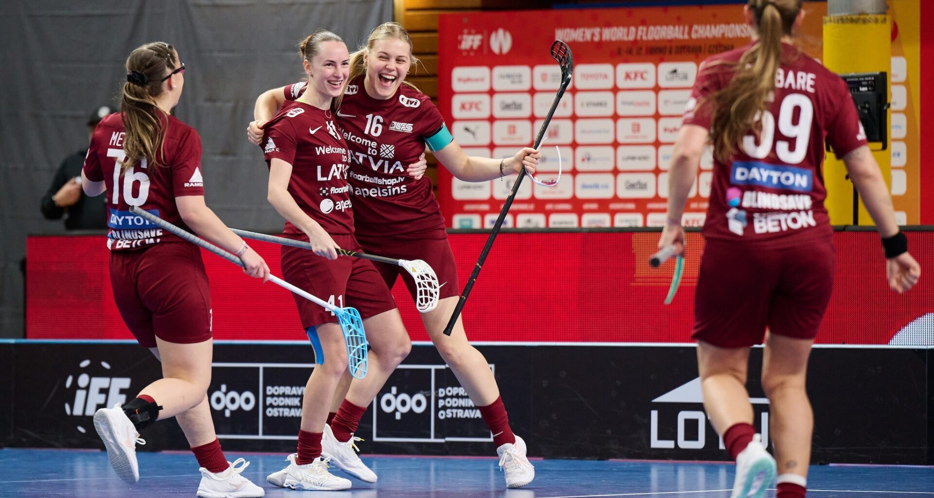 Latvijas Florbola savienība » LV » 2025/2026 » Jaunumi » Latvijas izlase ar uzvaru pār vācietēm nosargā vietu pasaules TOP-8