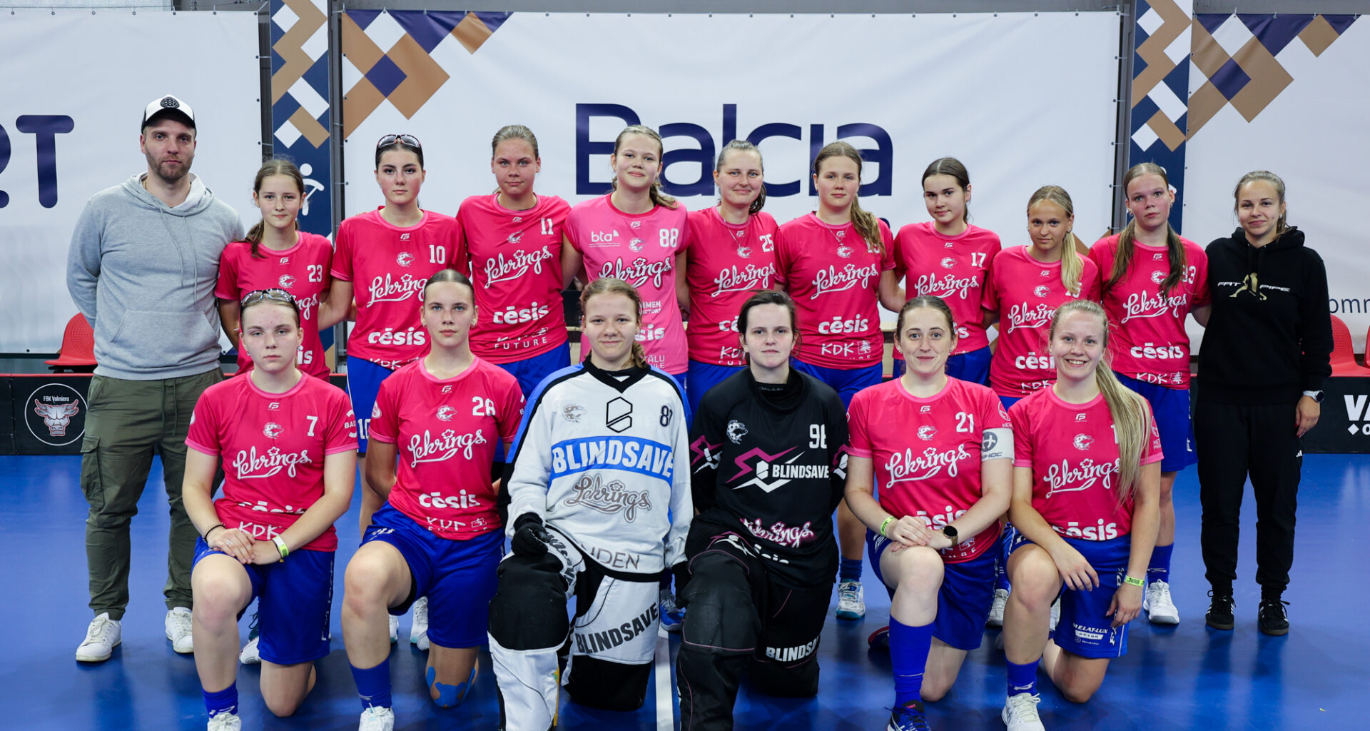 Latvijas Florbola savienība » LV » 2024/2025 » Jaunumi » "Lekrings" pēdējā periodā salauž "Rīgas Lauvu" pretestību