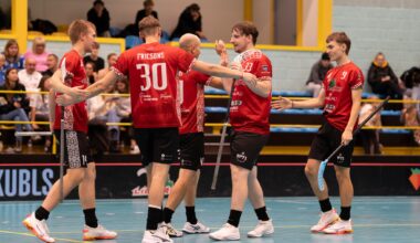Latvijas Florbola savienība » LV » 2022/2023 » Jaunumi » "Lielvārde/Unihoc" rezultāta šūpolēs pārspēj "FBK SĀC"