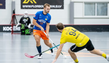 Latvijas Florbola savienība » LV » 2025/2026 » Jaunumi » "Masters Ulbroka/LU" sakauj Tallinas florbolistus