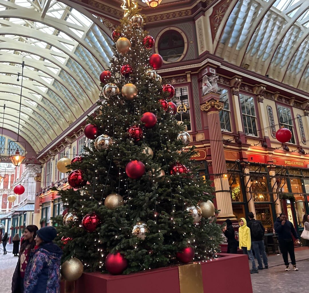 A collection of London Xmas trees