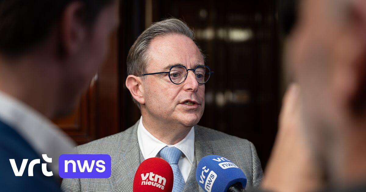 Premier Bart De Wever sluit juridische stappen niet uit als EU tegoeden van Rusland bij Euroclear in beslag neemt | VRT NWS: nieuws