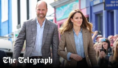 Prince and Princess of Wales to use at least one engagement a month this year to showcase British businesses, and will being issuing royal warrants in Spring