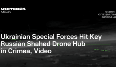 Ukrainian Special Forces Hit Key Russian Shahed Drone Hub in Crimea