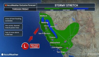 Dangerous storm to flood California, threatening lives and property through Christmas