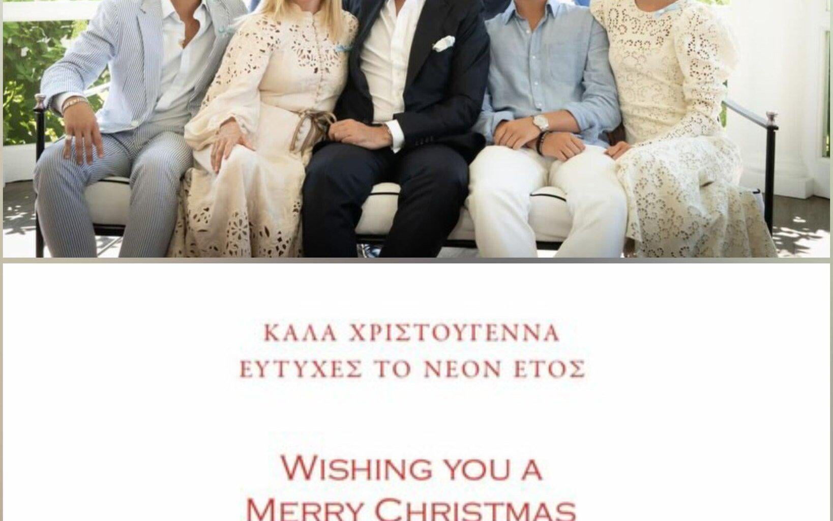 The Deposed Greek Royal Family's 2025 Christmas Card