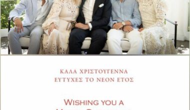 The Deposed Greek Royal Family's 2025 Christmas Card
