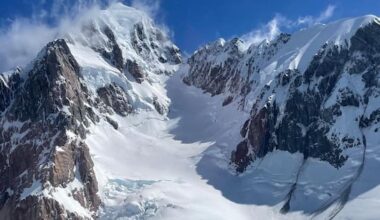 Search for two climbers on Mt Cook called off