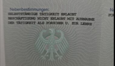 Question regarding Phd on 18d visa