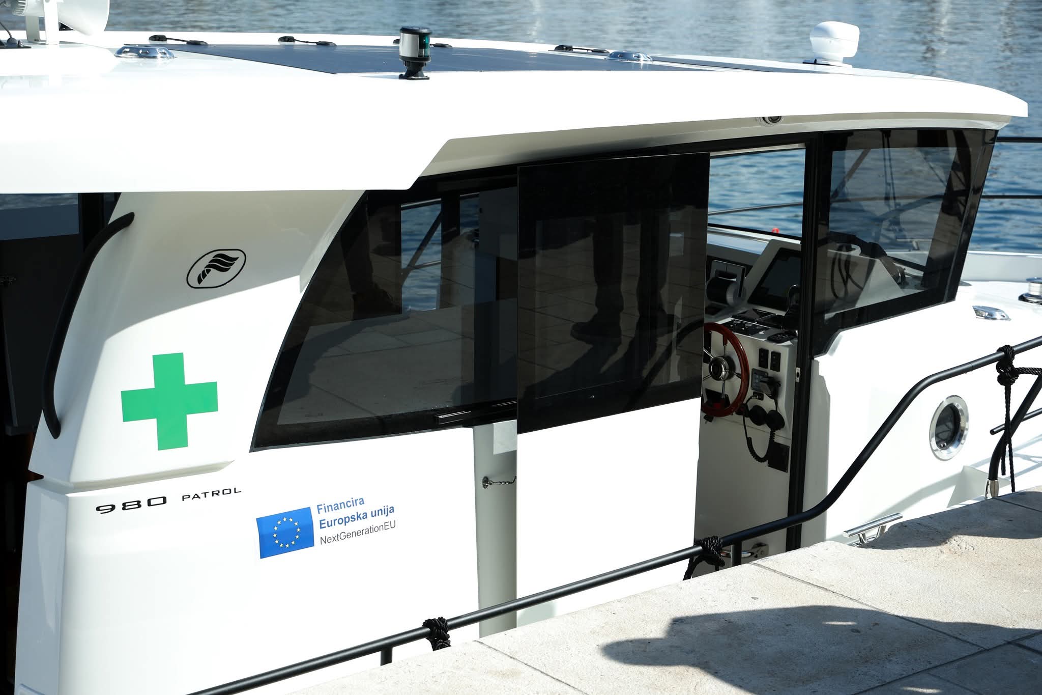 Zadar pharmacy boat, the country’s first floating pharmacy.
