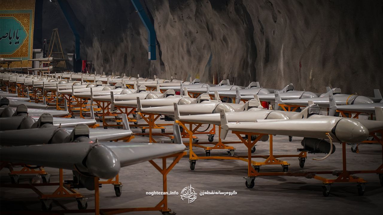 New images showing underground drone tunnels belonging to the IRGC Aerospace Force, 16 june 2025 / WANA News Agency