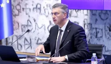 Prime Minister Andrej Plenković