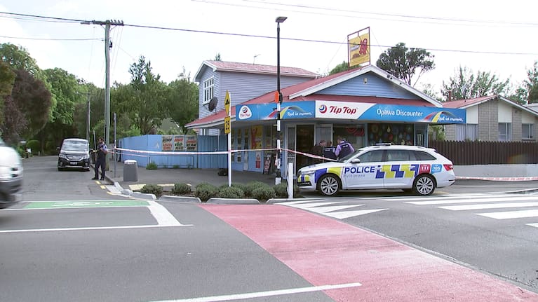 Police were called to a report of robbery and assault at a business address on Opawa Rd just before 7am.