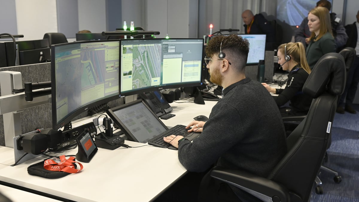 The new police call centre has been operational since mid-November