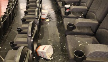 La gente que va al cine y se va dejándolo así qué le pasa