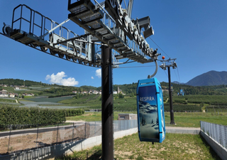 Primeiro teleférico para o transporte de maçãs: inovação e sustentabilidade nos Alpes italianos