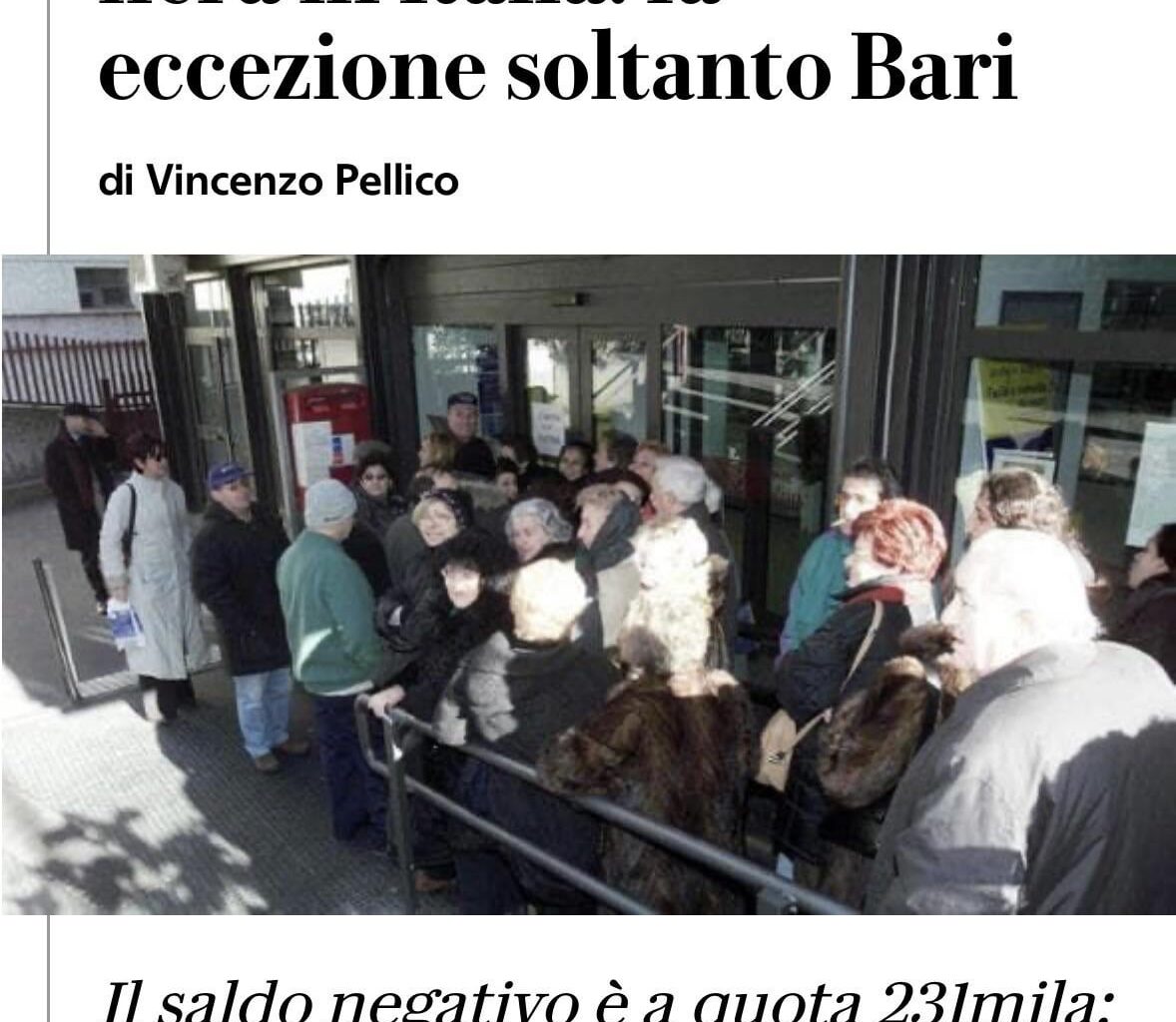 Rapporto lavoratori vs pensionati. I dati 2024