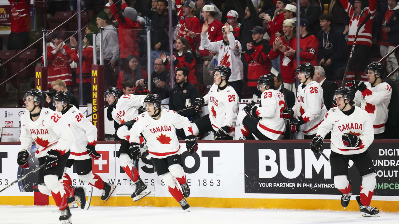 World Junior Championship roundup: Canada defeats Latvia in OT