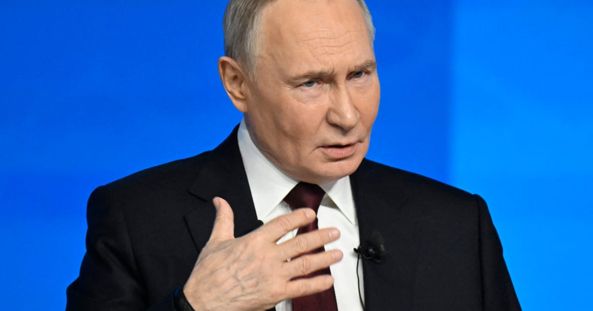 Putin blasts attempted EU ‘robbery’ of Russian assets – POLITICO