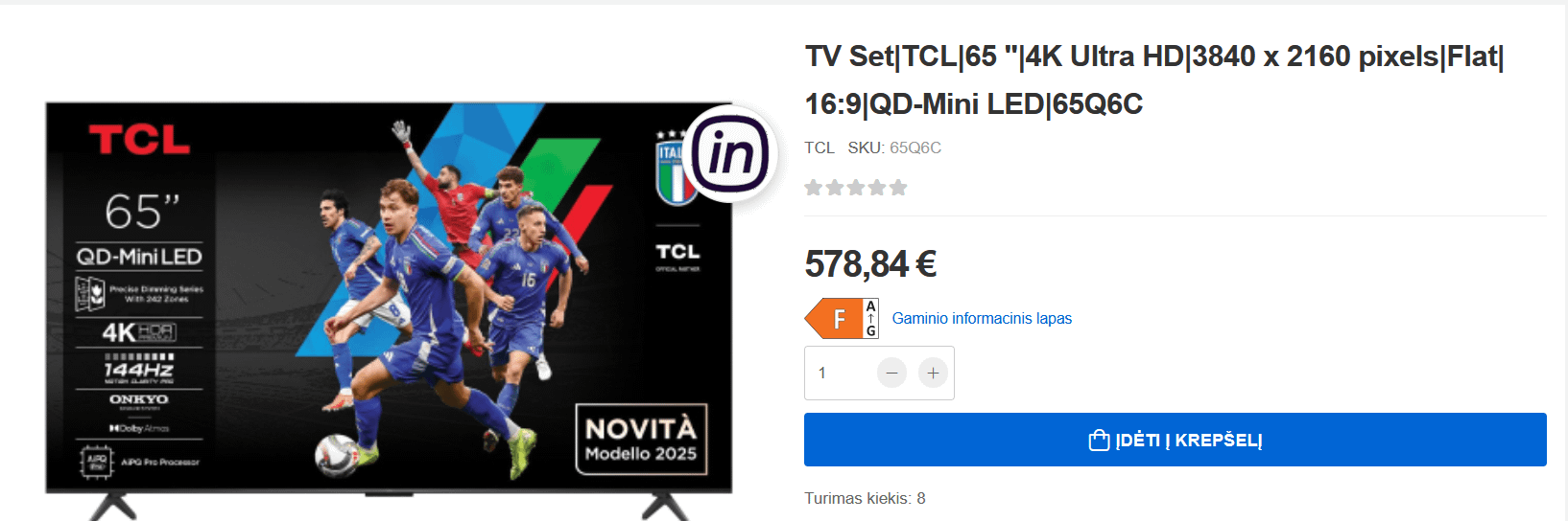 Gal kas turit Q6C teliką?