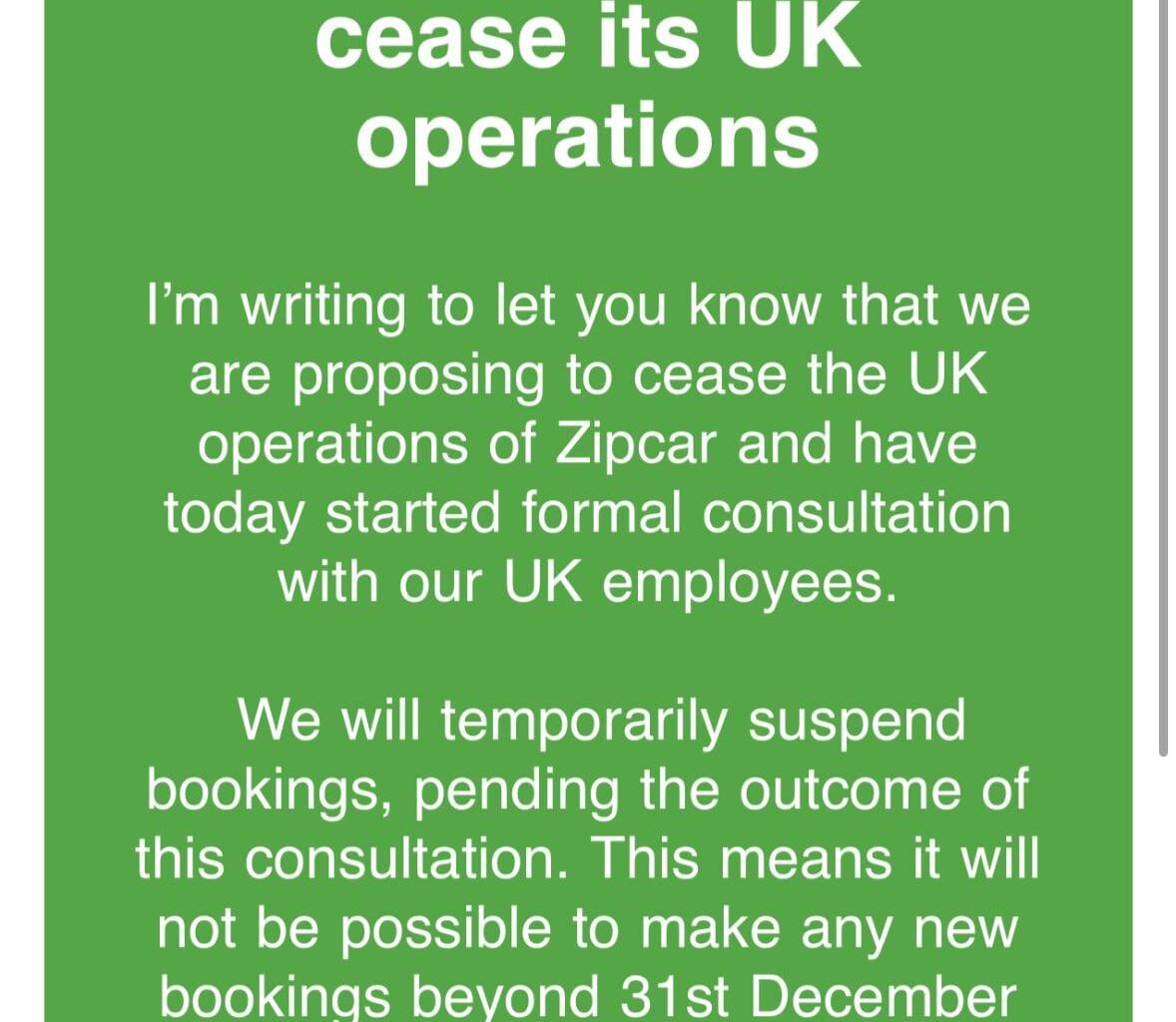 🚗 Zipcar is shutting down — anyone else blindsided by this?