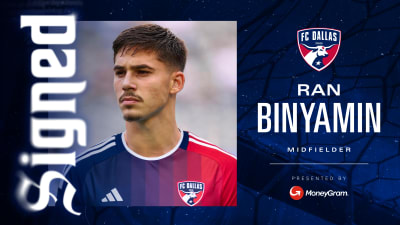 FC Dallas Signs Midfielder Ran Binyamin from Hapoel Tel Aviv F.C.