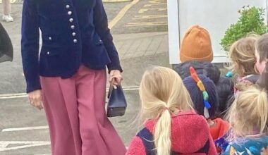 Sophie today in Alderney to celebrate 80th anniversary of Homecoming Day