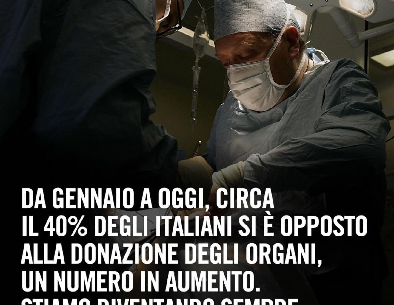 Donazione organi in calo