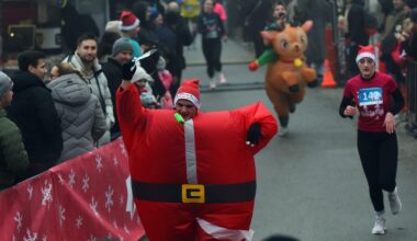 Par zanimljivijih sudionika Adventske utrke u Karlovcu :)