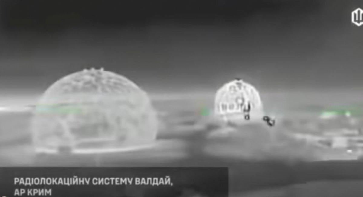 ​Ukraine's Unmanned Systems Forces Destroy Several Key russian Targets in Crimea, Including Advanced Valdai Radar (Video) | Defense Express