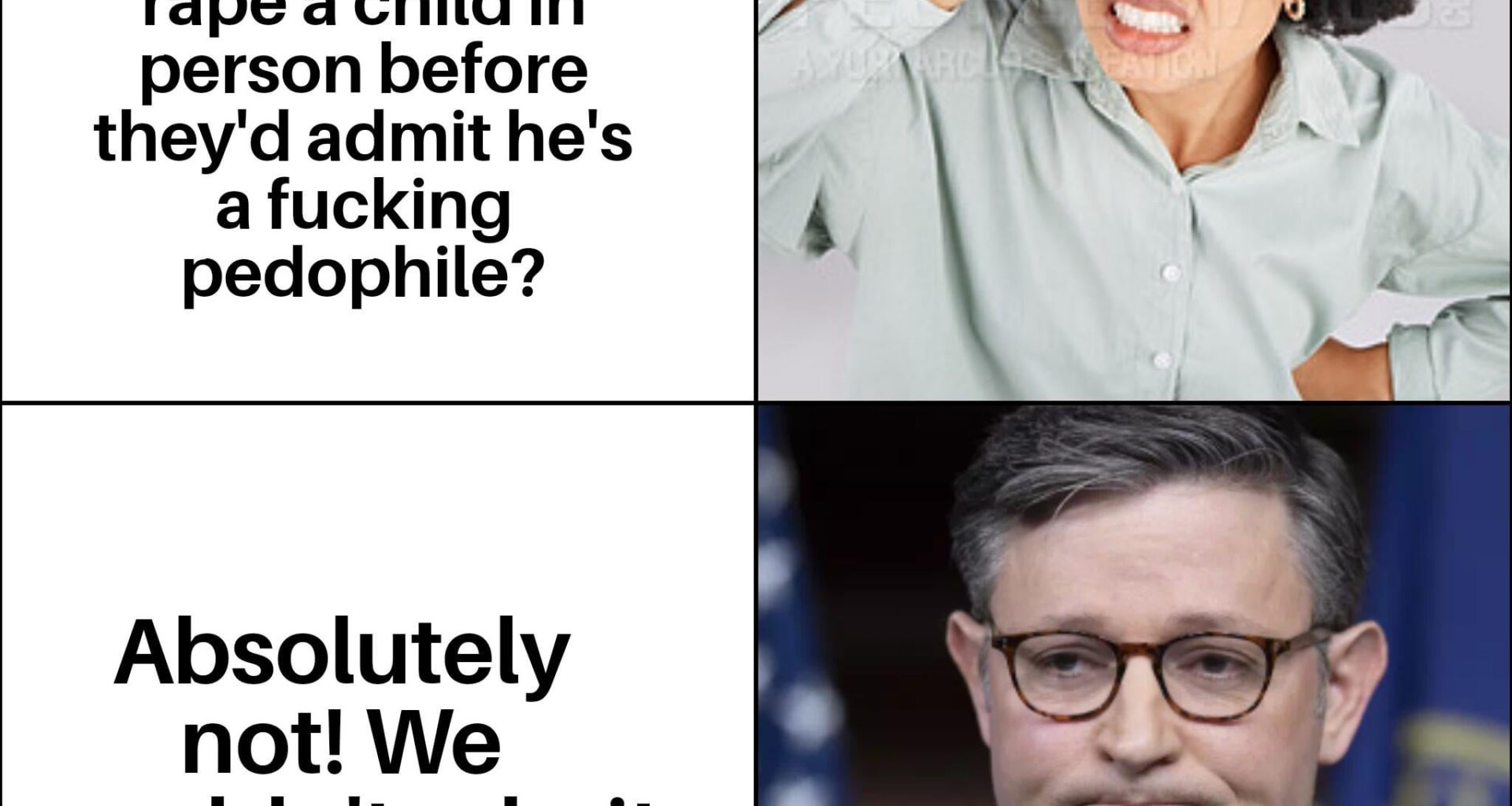 Epstein files cause Republican denials.