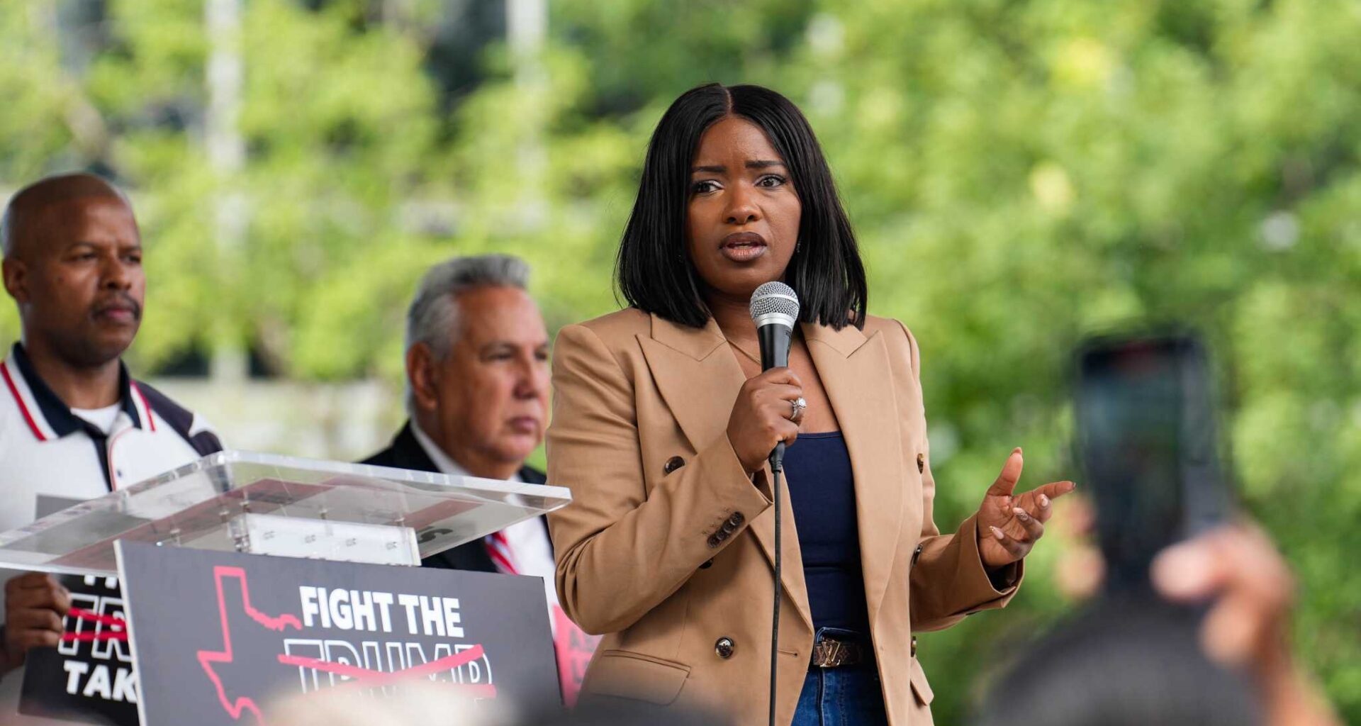 Jasmine Crockett jumps into the Democratic primary for US Senate