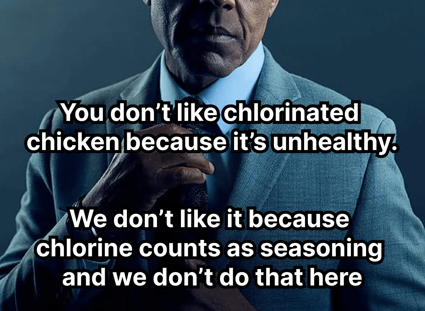 I'm sure the Scandinavian countries agree with us?